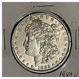 US 1882O Silver Morgan Dollar