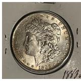 US 1883O Silver Morgan Dollar