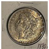 US 1890S Silver Morgan Dollar