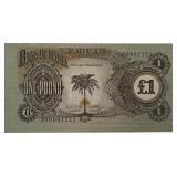 Biafra CRISP 1968-69 Pound Banknote