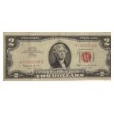 1963 RED SEAL $2 US Note