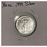 1/10 Troy Oz. Silver Art Bar