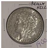 US 1900 Silver Morgan Dollar