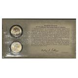 1st Day Coins Minted, Stamp Issued