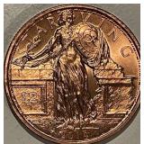 Copper One Oz. Art Bar