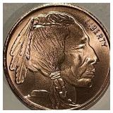 Copper One Oz. Art Bar