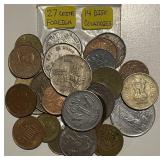 (27) Foreign Coins - (14) Countries