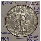 Beautiful Gr.Brit. Silver Trade Dollar