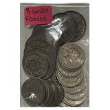 8 Swiss Francs (in coins)