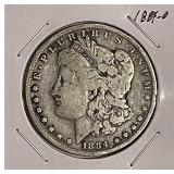 1884O Silver Morgan Dollar