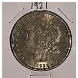 1921 Silver Morgan Dollar
