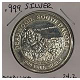 24.2 Grams .999 Silver Art Bar