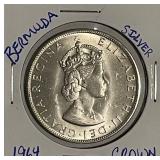 Silver Bermuda 1964 Crown