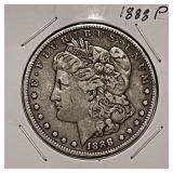 1888 Silver Morgan Dollar