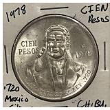 Silver Mexico 1978 100 Pesos