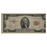1953C STAR NOTE RED SEAL $2