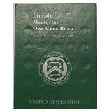 Lincoln Cent Book approx. (90)