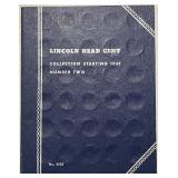 Lincoln Cent Book approx. (88)