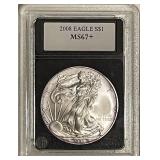 Cert. MS67+ Silver Eagle