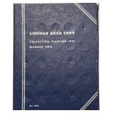 Lincoln Cent Book approx. (88)