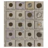 (20) Select Foreign Coins
