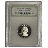 Cert. DCAM GEM PROOF 1991S 25c