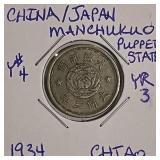 China/Japan Puppet State Manchukuo