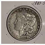 1883S Silver Morgan Dollar