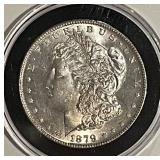 Mint State 1879S Silver Morgan $2