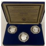 Ldt.Ed Silver Plated PROOF Replicas