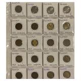 (20) Select Foreign Coins