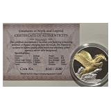 Ltd.Ed Troy Oz. .999 Silver Tokelau 2014