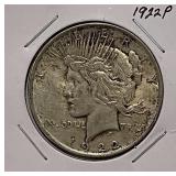 1922 Silver PEACE Dollar