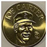 MLB 1990 Stats Medal Joe Carter