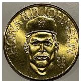 MLB 1990 Stats Medal Howard Johnson