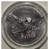 Troy Oz. Silver Art Bar 2015 Canada $5