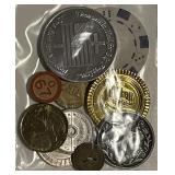 (11) Numismatic Items - tokens, medals