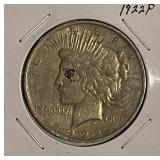 1922 Silver PEACE Dollar