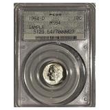 Rare PCGS Doily Pattern Sample Holder