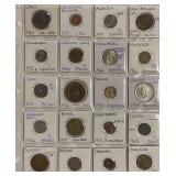 (20) Select Foreign Coins