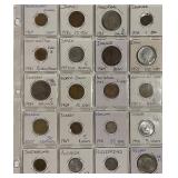 (20) Select Foreign Coins