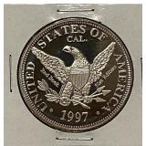 Whitman 1997 Silver Troy Oz. Art Bar