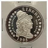 Whitman 1995 Silver Troy Oz. Art Bar