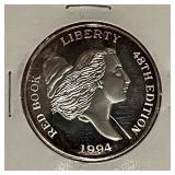 Whitman 1994 Silver Troy Oz. Art Bar