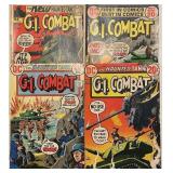 (4) 1972-73 DC GI Combat Issues