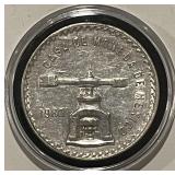 Silver Troy Oz. Mex. Una Onza 1980