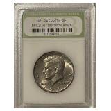 Cert. BU 1971 Kennedy 50c