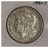 1880S Silver Morgan Dollar