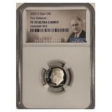 Cert. PR70 Ultra Cameo 2022S Roos. 10c
