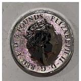 2 Troy Oz. Silver 2001 Gr.Brit. 5P